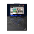 LENOVO ThinkPad E16 Gen 2, Intel® Core™ Ultra 7 155H (16C (6P + 8E + 2LPE) / 22T, Max Turbo jusqu’à 4,8 GHz, 24 Mo), 16GB SO-DIMM DDR5-5600, 512 GB SSD M.2 2242 PCIe® 4.0x4 NVMe® Opale 2.0, 16" WUXGA (1920x1200) IPS 300nits Antireflet, 45% NTSC, Carte gr 21MA001LFE