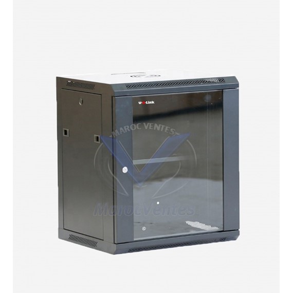 COFFRET INFORMATIQUE 12U 600*600*700MM+ETAGER 12U66 12U66