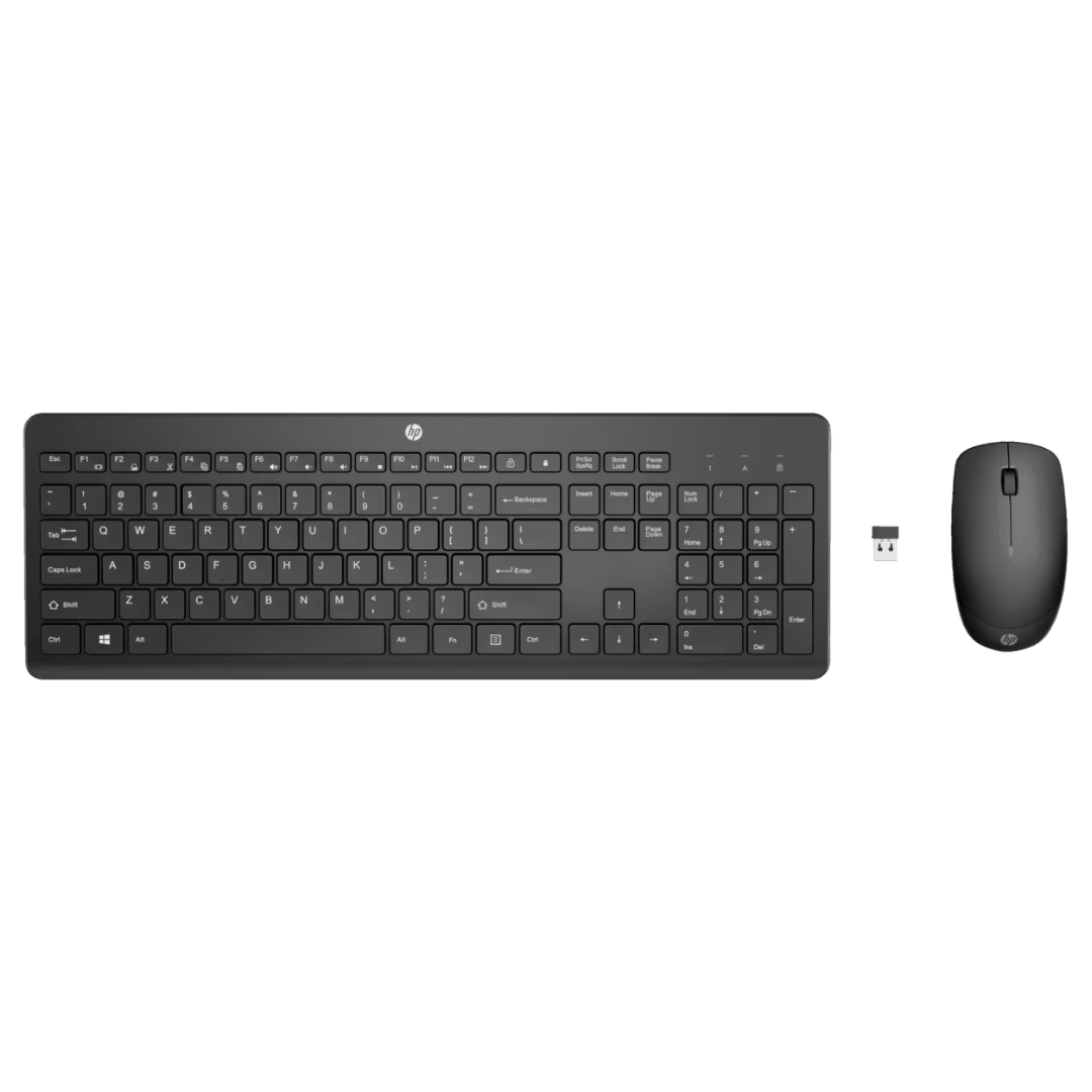 Ensemble Clavier et Souris sans Fil HP 235 AZERTY