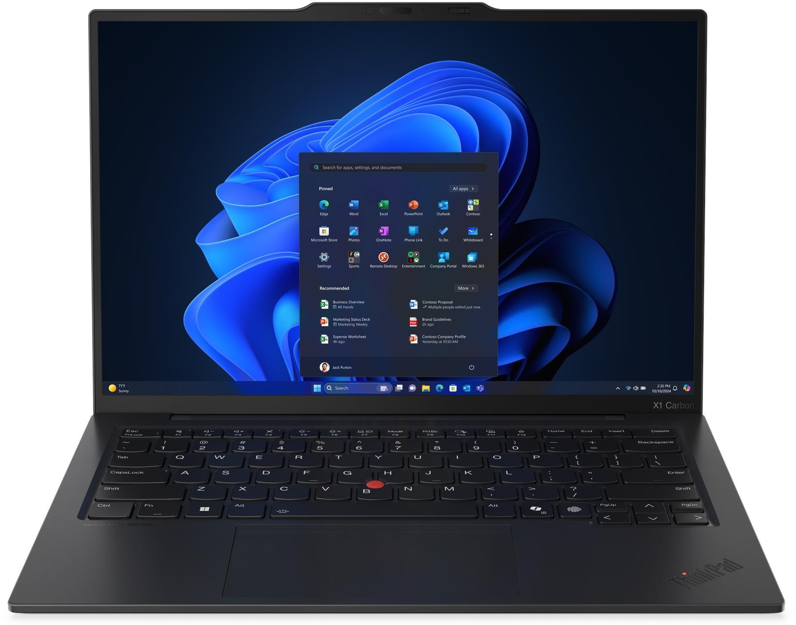 Ordinateur Portable Lenovo ThinkPad X1 Carbon Gen 13 Aura Edition 21NS00LWFE