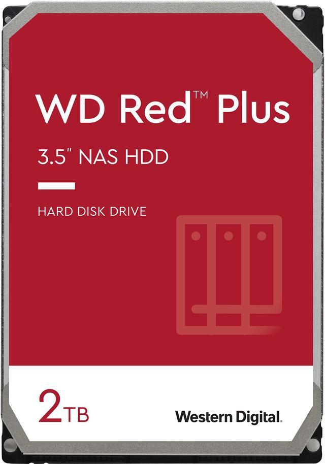 Red Plus disque dur 3.5" 2 TO Série ATA III 6Gb/s 5400 RPM WD20EFPX