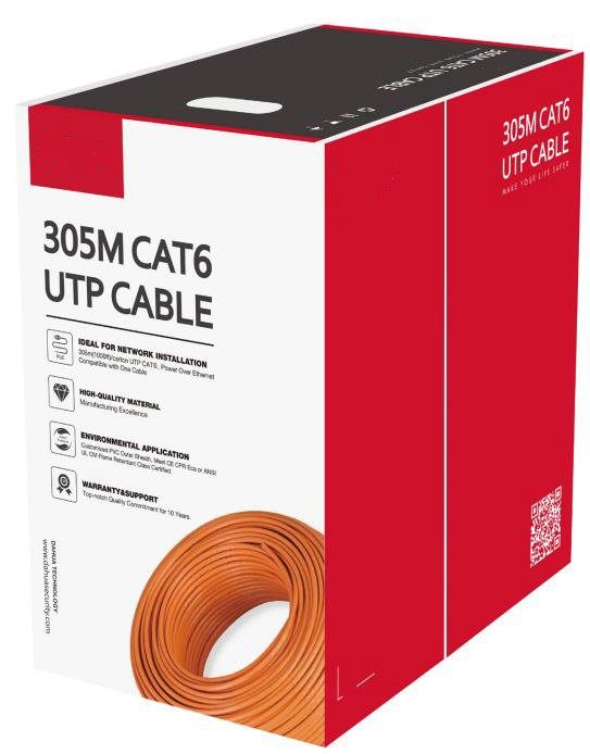 CABLE RESEAU RJ45 UTP CATEGORIE 6  305M CAT6DAHUA