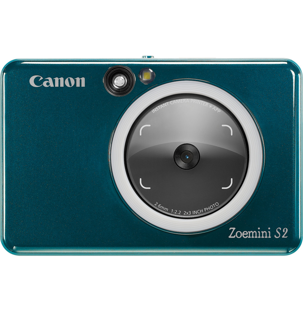 Appareil Photo Couleur Instantané ZOEMINI S2 ZV223 Turquoise 4519C008AA