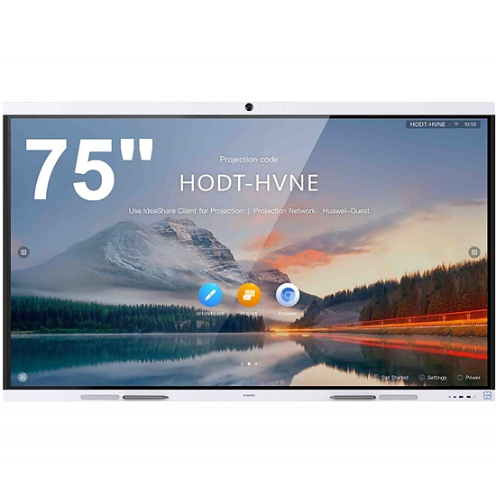 Tableau Interactif IdeaHub B2 75 Pouces (191 cm) UHD 4K Caméra et Microphones Intégrés pour Visioconférence Premium 55150704