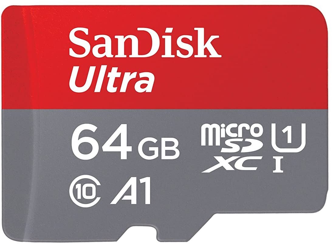 SANDISK CARTE MEMOIRE 64GB MICRO SDXC ULTRA  CLASS 10 SDSQUAR-064G-GN6MN