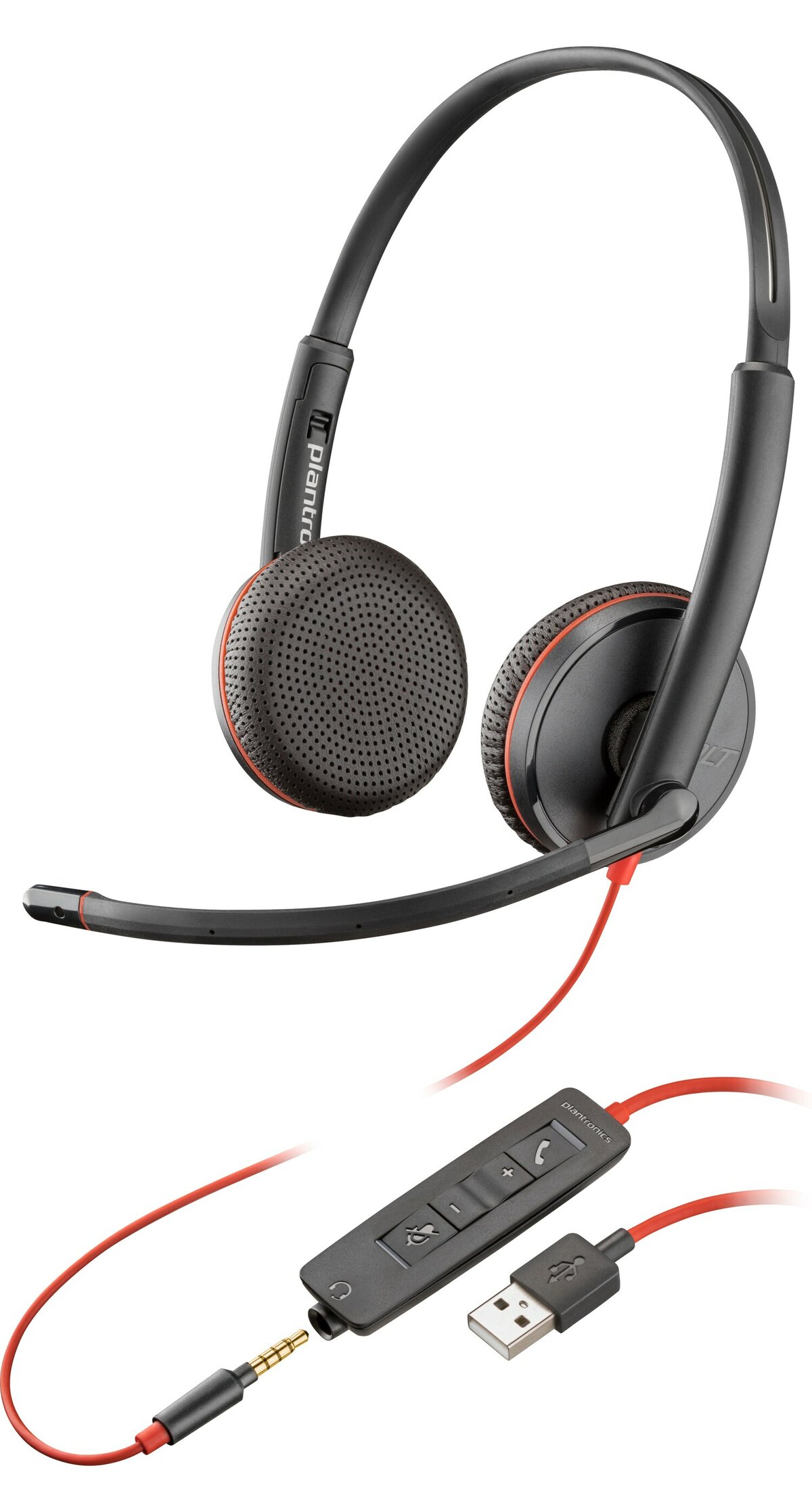 Casque Stéréo USB-A Poly Blackwire 3225 80S11AA