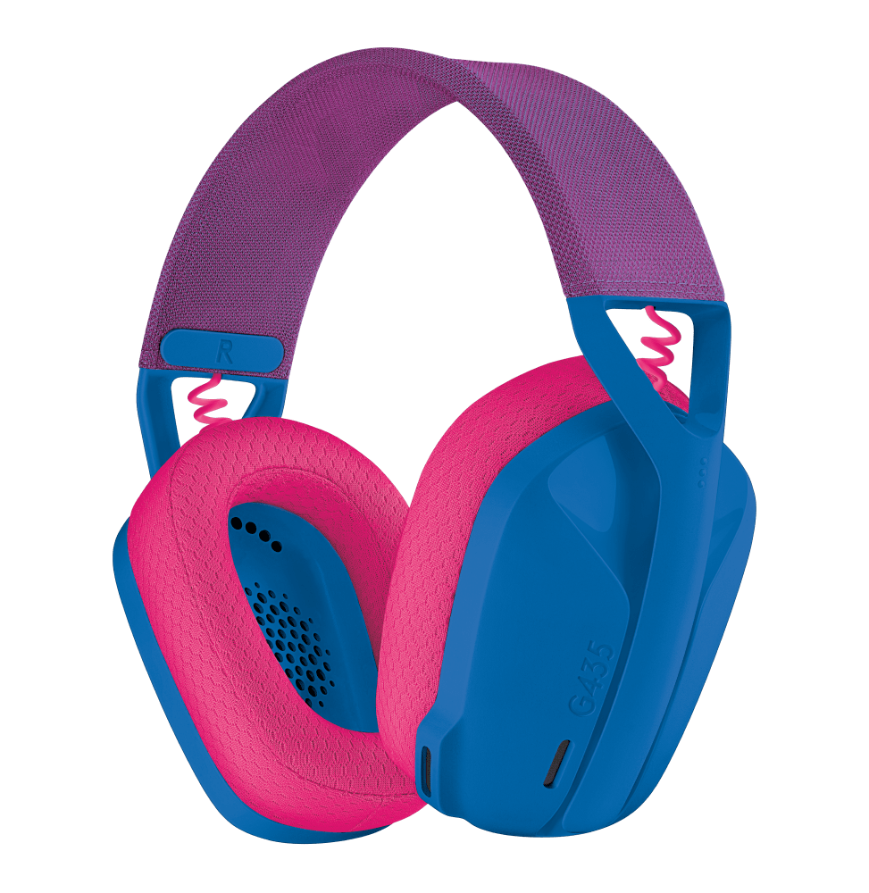 CASQUE GAMING G435 LIGHTSPEED Wireless BLEU 981-001062