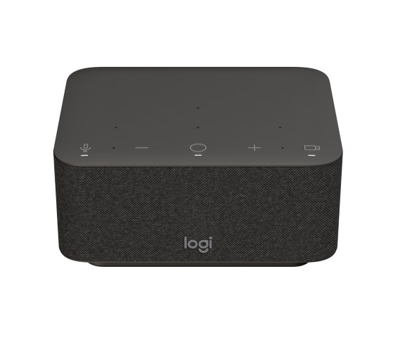 LOGI DOCK STATION D’ACCUEIL TOUT-EN-UN AVEC CONTRÔLES POUR LES RÉUNIONS ET HAUT-PARLEUR 986-000024