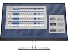 HP E27 G4 68,6 cm (27") 1920 x 1080 pixels Full HD Noir, Argent