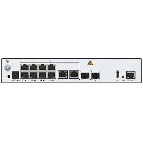 Contrôleur D'accès sans Fil 10 Ports GE 2 Ports 10GE SFP+ Licence 128 Intégrée AC650-128AP