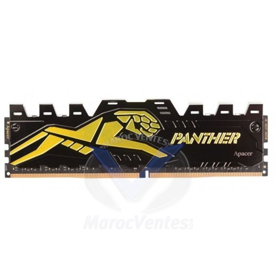 Barrette Mémoire 32 GB DDR4-3200-16 UDIMM 2048*8 1.35V OC PANTHER GOLDEN W/HS RP GAMMING AH4U32G32C2827GAA