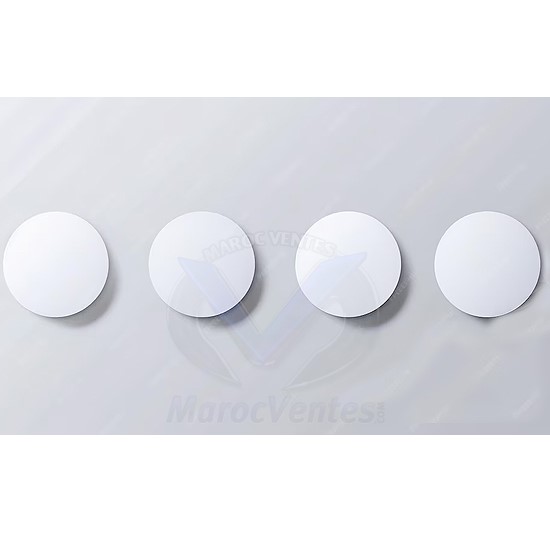 Autocollants circulaires pour véhicule N° de série à partir de 1 600 selon modèle (40x40) cm Autocollants Circulaires