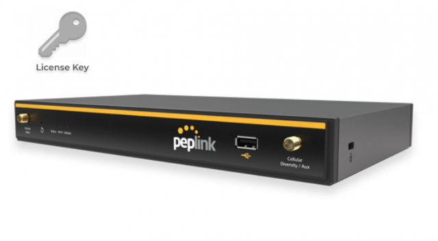 Licence d'activation WAN virtuelle Peplink pour B20X BPL-021X-LC-VWAN