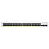 Switch Web Manageable Niveau 2 48 ports PoE+ 10/100/1000 Mbps + 4 Logements SFP 1 Gbps CBS220-48P-4G-EU