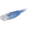 CORDON 0.5M CAT 6A BLEU LINK TECH