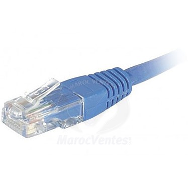 CORDON 0.5M CAT 6A BLEU LINK TECH LIN-0.5CAT6/B