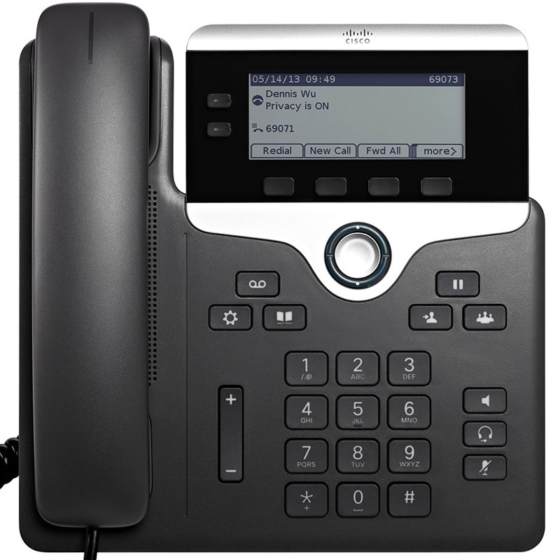 Téléphone IP Cisco 7821 avec Micrologiciel de Téléphone Multiplateforme état actualisé CP-7821-3PCC-K9-RF