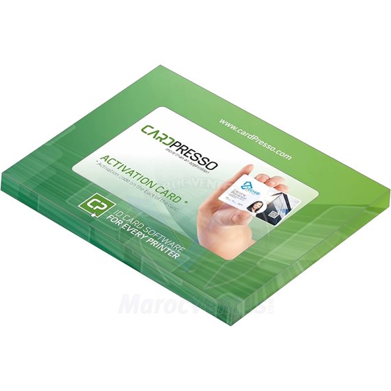 CARD PRESSO/Special edition pour EVOLIS ( LOGICIEL) CP012578