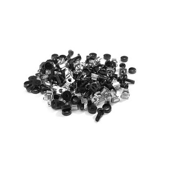 JEU D'ECROUS A CAGE M6 (VIS+ECROU+RONDELLE) 20 PIÈCES LN-DGR-KFS-M620-XX