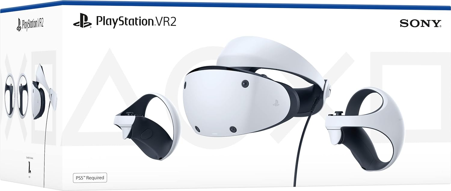 SONY Playstation VR2 Casque DE VISUALISATION DÉDIÉ 560 G Noir, Blanc CUH-ZVR2