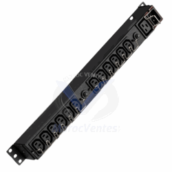 Réglette de prises FlexPDU 12 prises de sortie IEC 10A 1U 19" (rack-montable) EFLX12I
