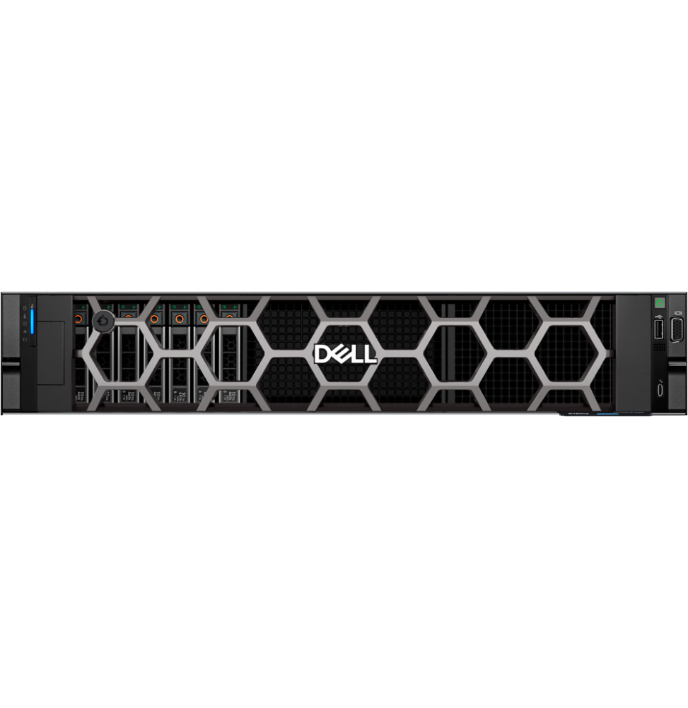 Serveur Rack PowerEdge R760XS,Silver 2x4410Y,2x32GB ,2x960SSD,5720 2x1GB-T,5720 4x1GB-T,2x1100WT,H755 ,ID Entr EMEA_PER760XS2FLEXI