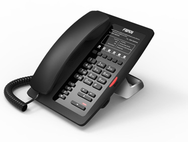 Telephone IP pour Hotel a 2 Lignes de SIP PoE Fanvil H3
