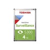 DISQUE DUR DE SURVEILLANCE TOSHIBA S300 SATA 3.5” 4TO HDWT840UZ