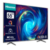 Smart TV QLED 4K 55   (139 cm) (3 840 × 2 160) 24 Mois