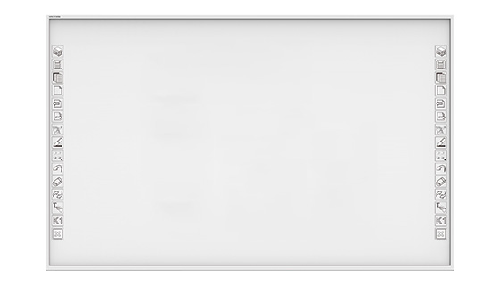TABLEAU BLANC INTERACTIF, TACTILE AU DOIGT ET AU STYLET IRB3-82TW