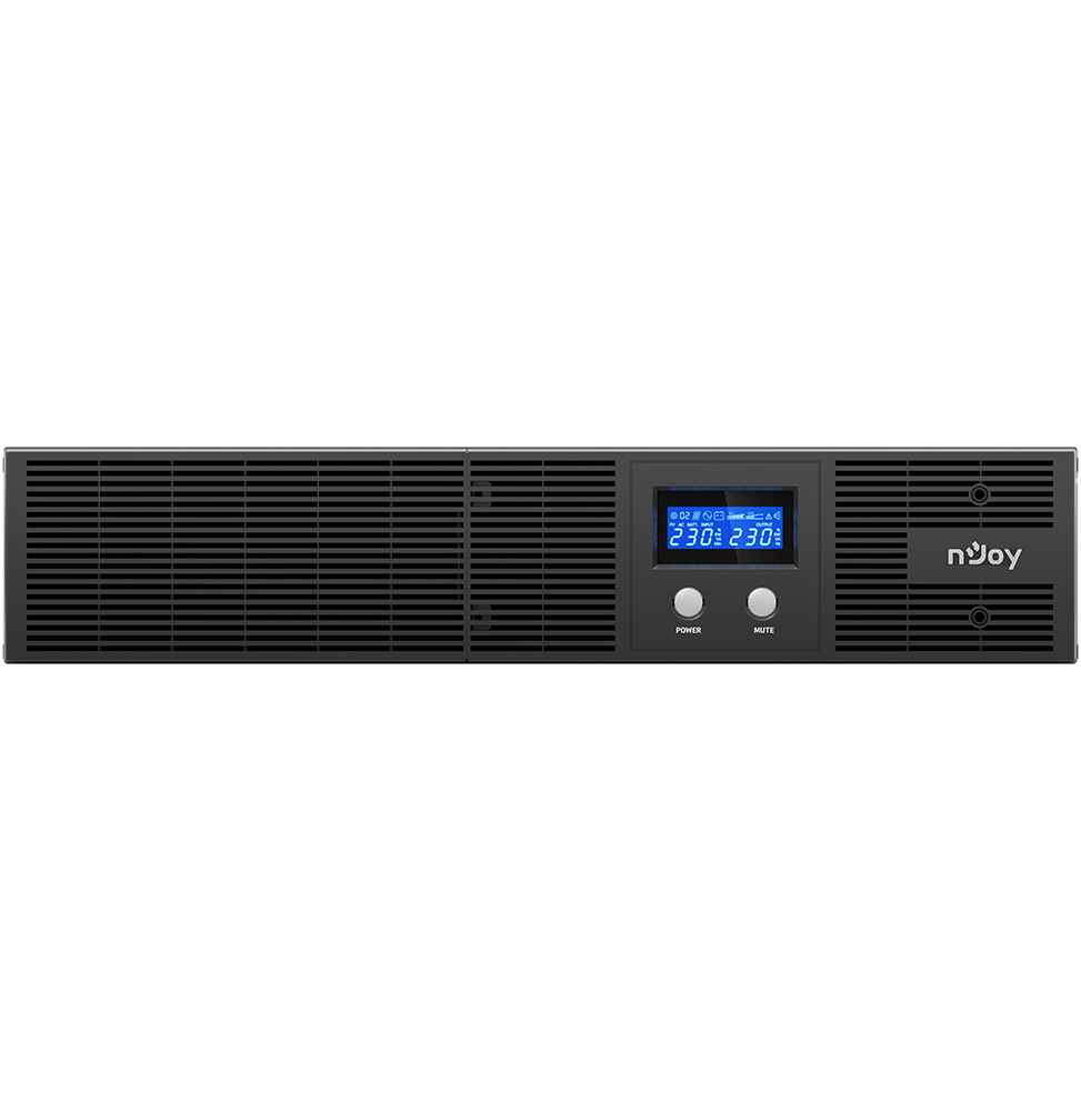 Onduleur nJoy Argus 3000 line-interactive 3 000VA/1800W Montable en Rack 8 Prises NJOY_PWUP-LI300AG-CG