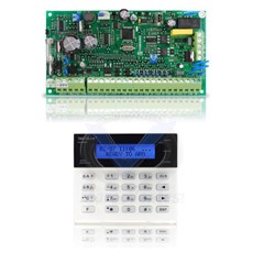 PACK CENTRALE D'ALARME AVEC TRANSMETTEUR TEL RTC PAS816-KM24A-CAS6
