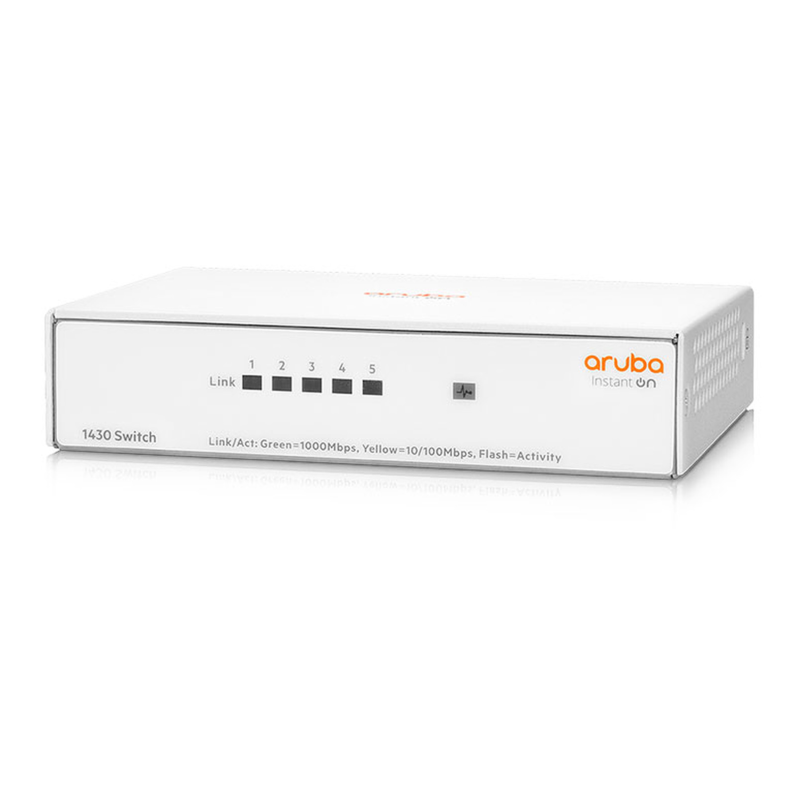 Commutateur Non Manageable Aruba Instant On 1430 5G 5 ports 10/100/1000 Non-Géré L2 R8R44A