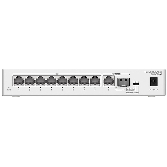 Switch 8 Ports 10/100/1000BASE-T 1 Port GE SFP S110-8T2ST