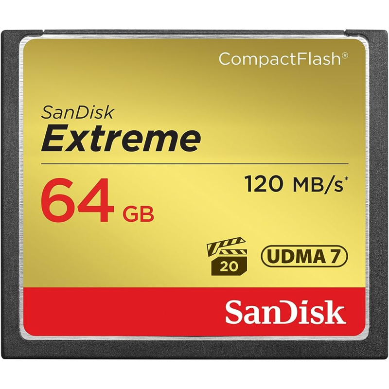 CARTE MÉMOIRE EXTREME COMPACTFLASH 64 Go