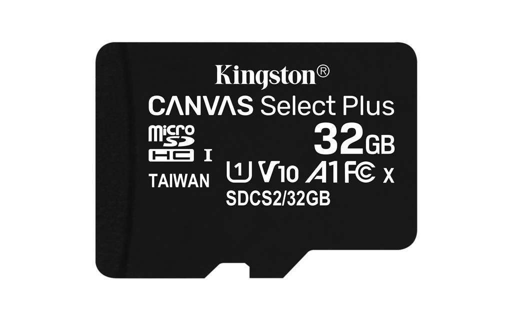 Carte Mémoire Canvas Select Plus 32 Go MicroSDHC Classe 10 UHS-I