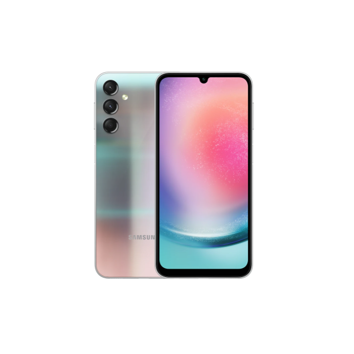 SAMSUNG Smartphone A24 Silver 6.5" Octa Core 6Go 128Go Android 4G Dual Sim SM-A245FZSVMWD