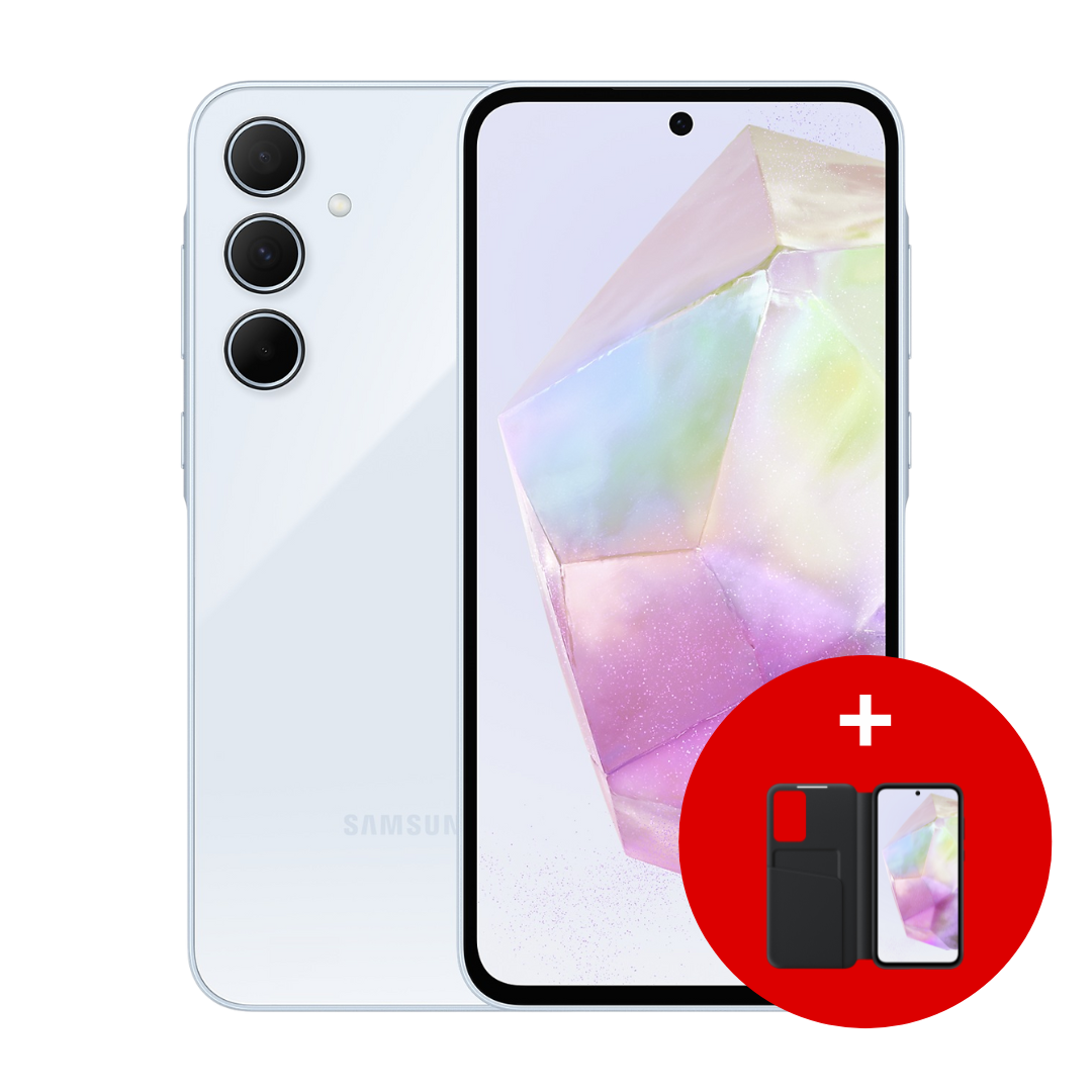 Smartphone A35 Awesome Iceblue 6.6" Octa Core 8Go 256Go Android 5G SM-A356ELBVMWD