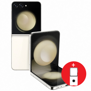 SAMSUNG Galaxy Flip 5 Cream 6.7" Snapdragon8 8Go 256Go Android 5G 10Mpx 12Mpx 12Mpx SM-F731BZEAMWD