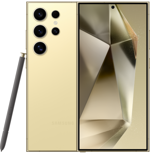 Smartphone S24 Ultra TITANIUM YELLOW 6,8" Snapdragon8 12Go 256Go 5G SM-S928BZYCMWD