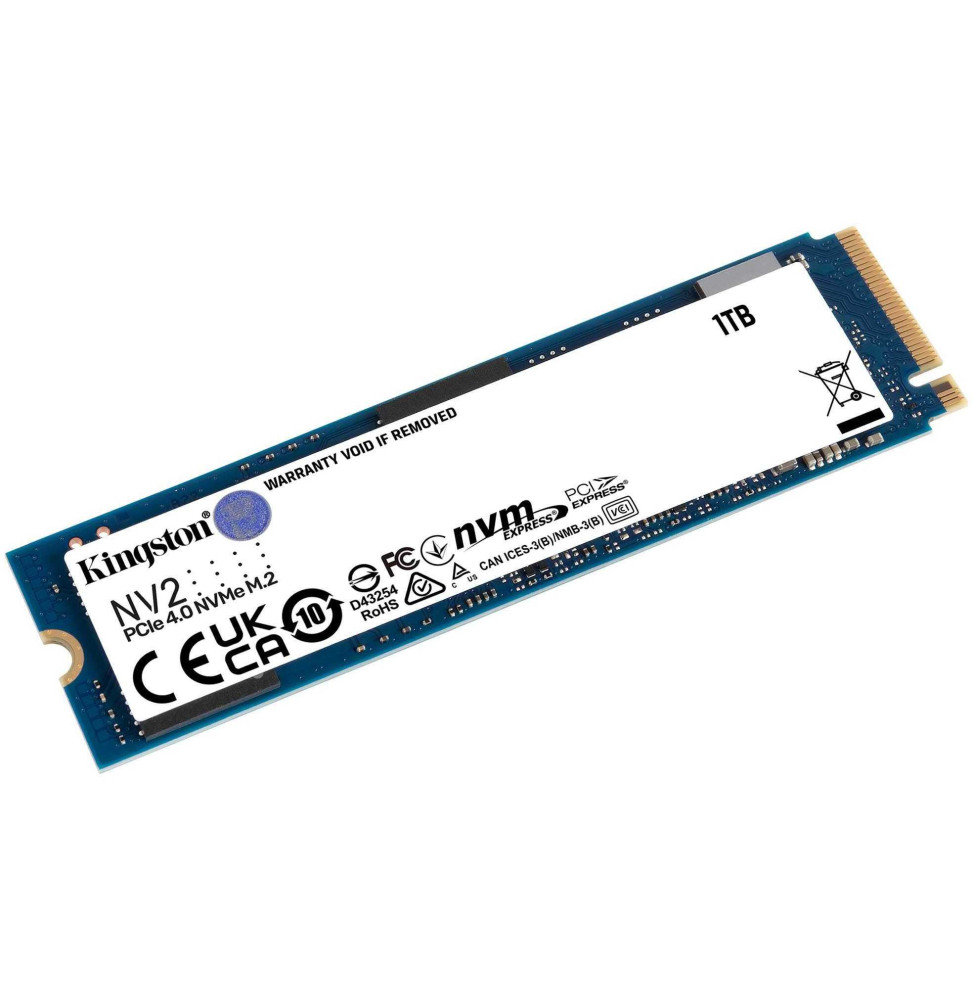 Disque Dur Interne SSD Technology NV2 M.2 1000 Go PCI Express 4.0 NVMe SNV2S/1000G