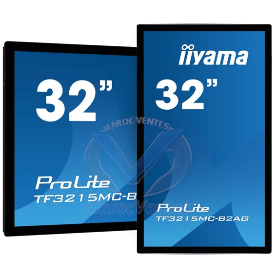 ProLite Ecran Tactile 32 pouces (80 cm) DisplayPort/HDMI/VGA USB  24/7  Noir TF3215MC-B2AG