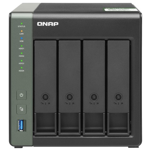 SERVEUR NAS DESKTOP 4 BAIES 2 GB RAM 0 DISKLESS TS-431KX-2G