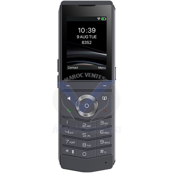 Téléphone Portable IP Wi-Fi sans fil 4 comptes SIP Ecran Couleur 2,4" W611W