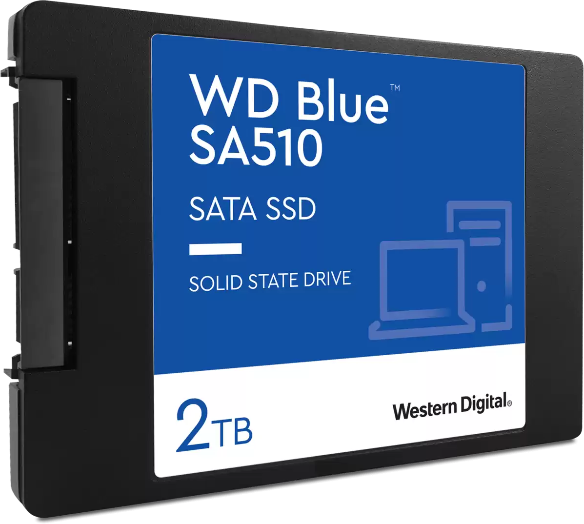 Disque Dur WD SSD Interne 2T SA510 SATA SSD 2.5"/7mm Cased WDS200T3B0A