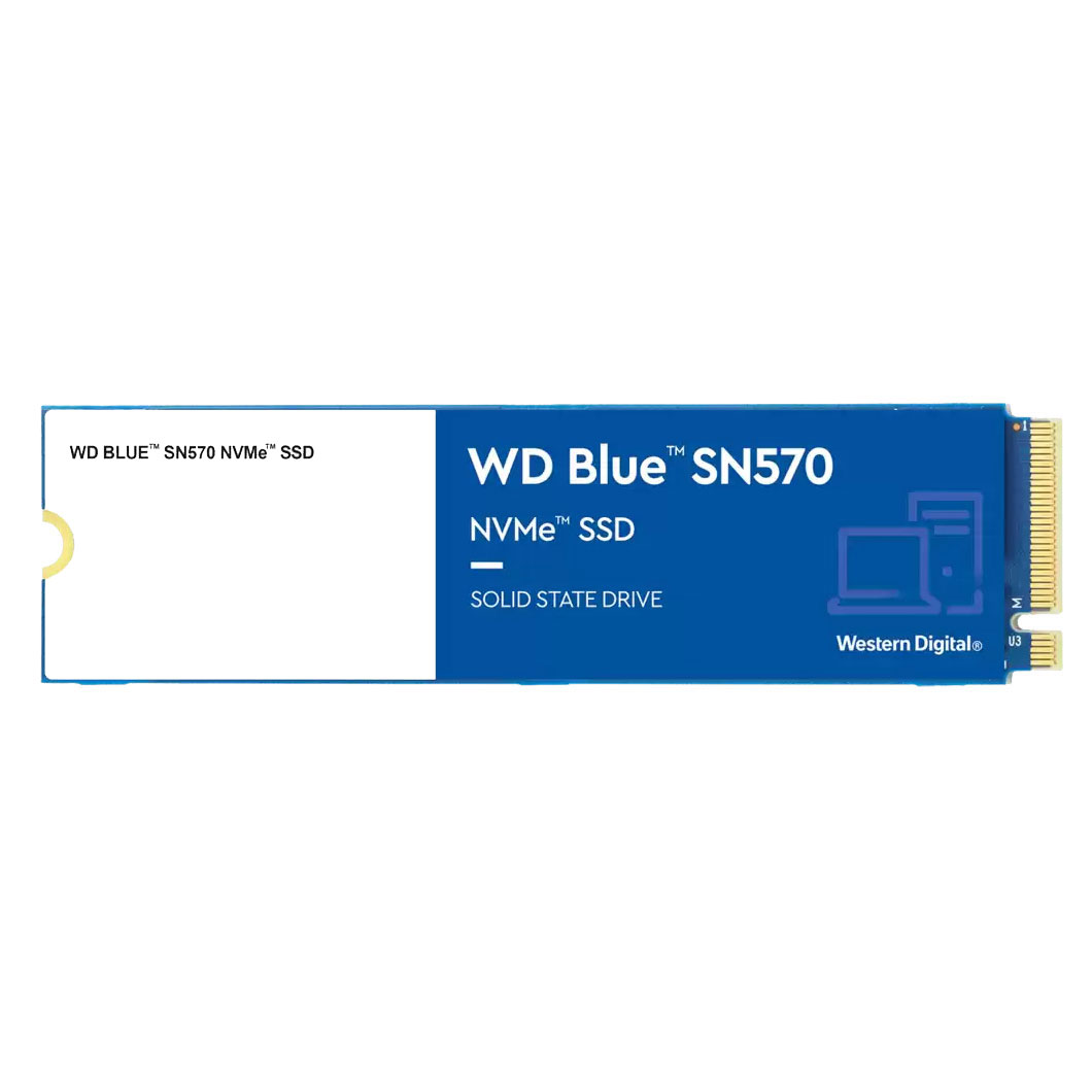 Disque Interne SSD Blue SN570  250 Go M.2 NVMe R/W 3300MB/s 1200MB/s WDS250G3B0C