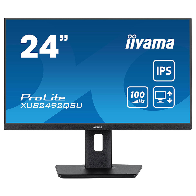 ProLite MONITEUR 24 pouces ( 60.5cm ) QHD DisplayPort/HDMI XUB2492QSU-B1