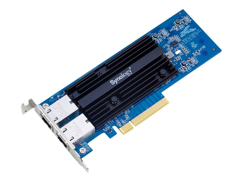 Synology Ethernet adapter carte d'extention 10GBASE-T a haut debit et doubles ports port le serveurs