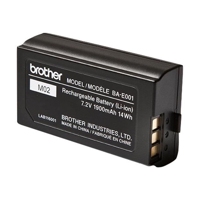 Batterie rechargeable pour étiqueteuse BA-E001 Brother originale BA_E001