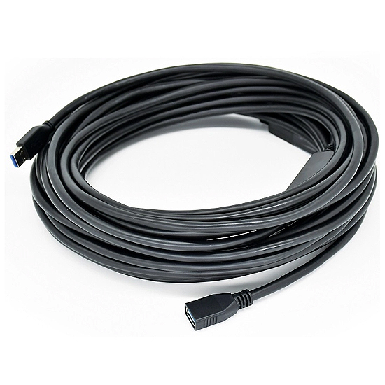 CÂBLE D'EXTENSION ACTIVE USB 3.0 A(M) À A(F) - 7,6 MÈTRES